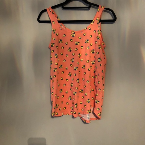 Orange Lemon Tank Top - Picture 2 of 4